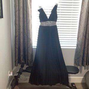Formal pleated dress